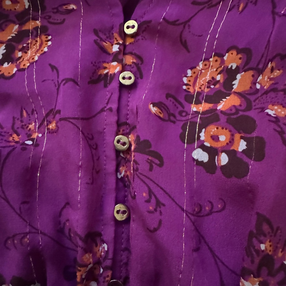 ULLA JOHNSON Ciel Floral Print Silk Blend dress - Picture 7 of 10